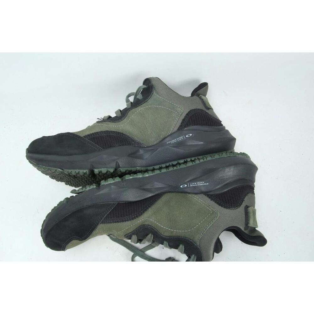 Oakley Nsc75 Trainer Sneakers Shoes Lace Up Nubuck Mens Green Sz  11 - Picture 10 of 16